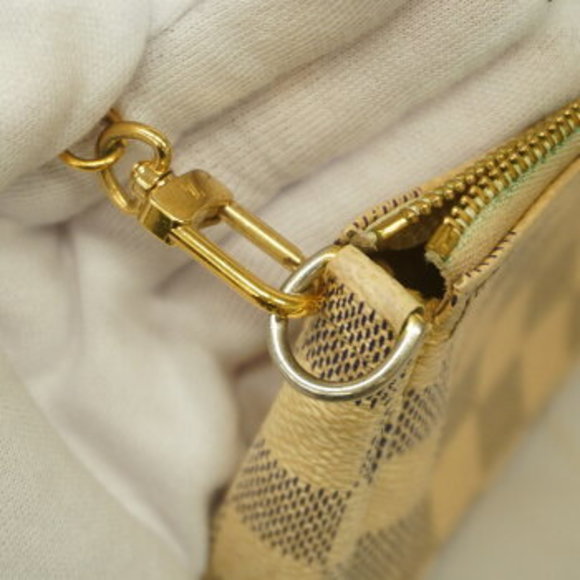 Louis Vuitton Damier Azur Mini Pochette Accessoire Pouch - Picture 10 of 11